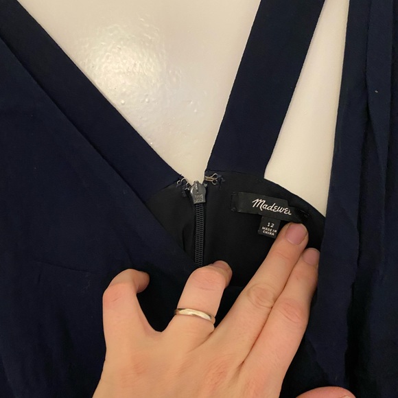 Madewell romper in navy blue, size 12 - Picture 4 of 8